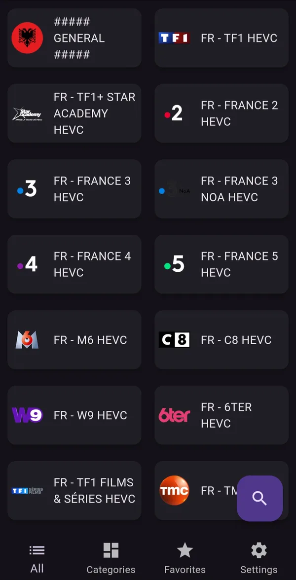 Fred TV Mobile: Browse